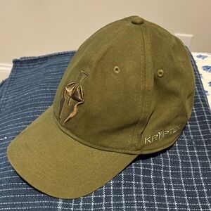 Kryptek Khaki Outdoor Cap Fitted with front emblem RN#104141